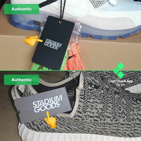 do stadium goods sell fake shoes|stadium goods authenticity check.